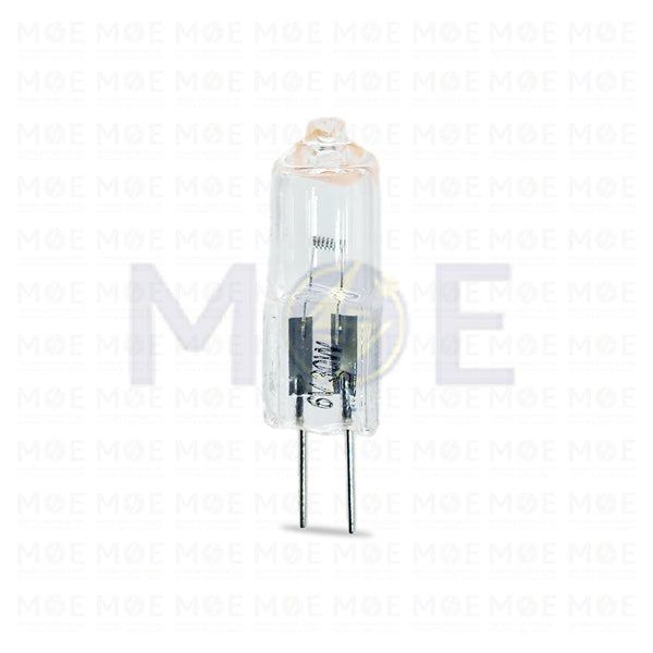 Halogen Pin CapsuleLamp Warmwhite Clear G4 25W DC6V - لمبة شك هالوجين شفاف 