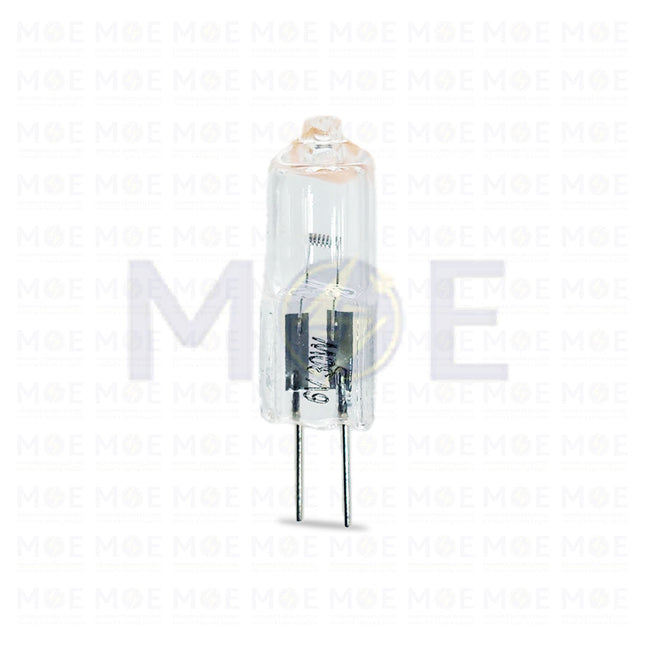 Halogen Pin CapsuleLamp Warmwhite Clear G4 25W DC6V - لمبة شك هالوجين شفاف 
