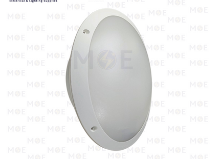 Fumagalli Outdoor Wall Light Oval Bulkhead Lamp Surface Light MADDI Water[roof White Opal E27 23cm | LV3.000.000.WYE27 | ابليك حائط فارغ بيضاوي ابيض مغشى