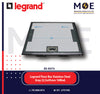 Legrand Floor Box Stainless Steel Gray 22.5x45mm 16module | 01189625