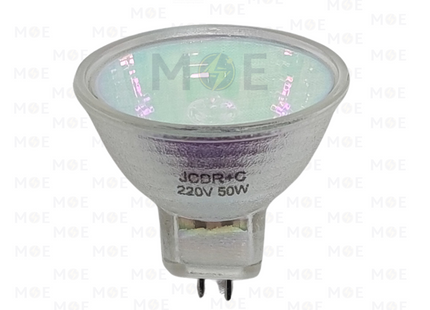 Novilite Halogen Spot Lamp Green GU5.3 MR16 220V 50W | لمبة سبوت هالوجين اخضر