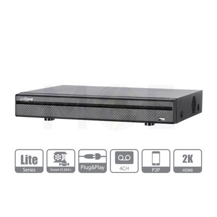 DAHUA Penta-brid DVR/XVR HDCVI 4MP 4CH | DHI-XVR5104H-4M