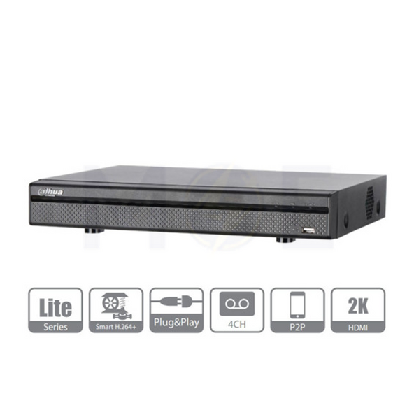DAHUA Penta-brid DVR/XVR HDCVI 4MP 4CH | DHI-XVR5104H-4M