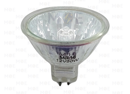 Starlite Halogen Spot Lamp WarmWhite Clear GU5.3 MR16 50W DC 12V | لمبة سبوت هالوجين شفاف