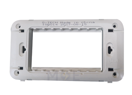 G-TECH Mounting Frame +screws for F-Series 4module | ISB014 250 | شاسي مربعة بلاستيك
