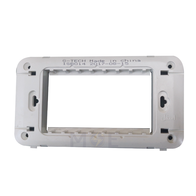 G-TECH Mounting Frame +screws for F-Series 4module | ISB014 250 | شاسي مربعة بلاستيك