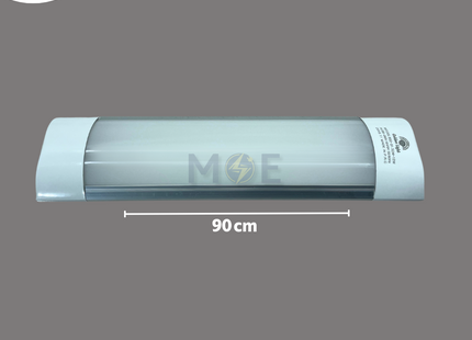 Goldenlight LED Light Fixture Chrome Daylight 30W 90cm | 839-91.5CM | شاسي عريضة ليد كروم دايلايت