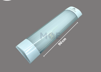 Goldenlight LED Light Fixture Chrome Daylight 30W 90cm | 839-91.5CM | شاسي عريضة ليد كروم دايلايت