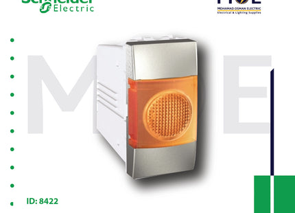 Schneider Orange Indicator Lamp 30A 1Module | MGU377530A | لمبة اشارة برتقالي