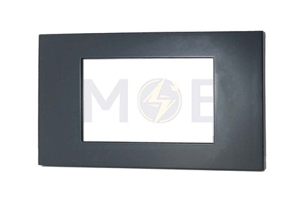 G-TECH Cover Plate Square for F-Series Matt Black 4module | F410