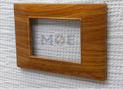 Other/ Plana Plastic Cover Plate Polished Beech Wood 56 3module | بلاك بلاستيك زان لميع
