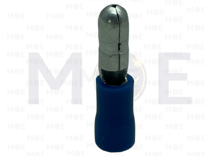 Bandex Insulated Bullet Terminal Male Blue 4mm | F2-B | كوس اصبع دكر ازرق