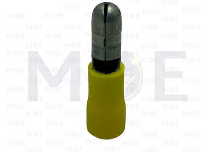 Bandex Insulated Bullet Terminal Male Yellow 5mm | F5.5-B | كوس اصبع دكر اصفر