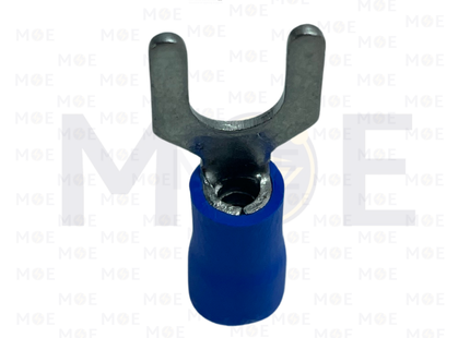 Bandex Insulated Fork Terminal Blue 2.5/5mm | YF2-5 | كوس شوكة ازرق