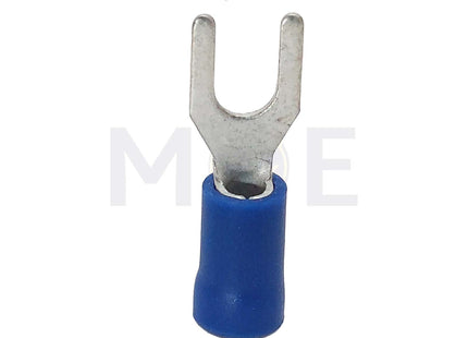 Bandex Insulated Fork Terminal Gray Blue 2.54mm  YF2-4 (2)