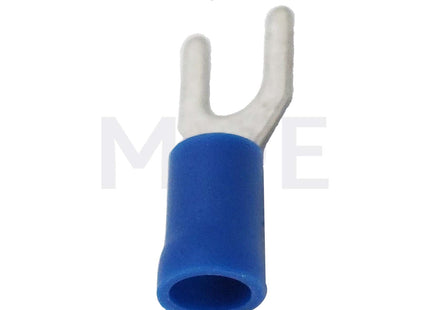 Bandex Insulated Fork Terminal Gray Blue 2.54mm  YF2-4 (2)