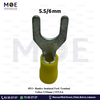 Bandex Insulated Fork Terminal Yellow 5.5/6mm | YF5.5-6