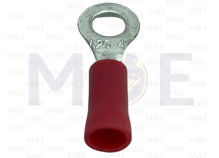 Bandex Insulated Ring Terminal Red 1.25mm / 4mm | RF1.25-4 | كوس حلقة احمر