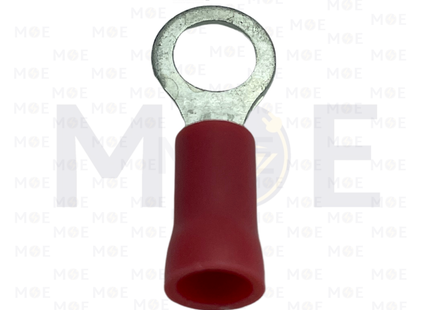 Bandex Insulated Ring Terminal Red 1.25mm / 5mm | RF1.25-5 | كوس حلقة احمر