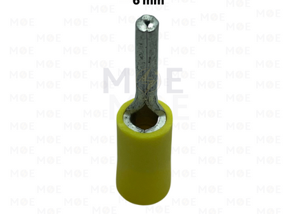 Bandex Insulated Pin Terminal Yellow 6mm | PIN5.5-AF | كوس مسمار اصفر