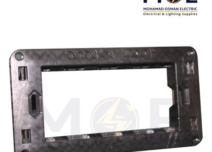 SAS Eco Mounting Frame Transperent 4module | Eco-50-204 | شاسي مربعة بلاستيك