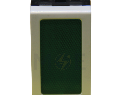 Master White Prismatic Indicator Unit Green 250V 1Module | 6026-Gn | لمبة اشارة ابيض ضو اخضر