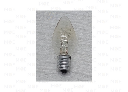 Incandescent Lamp Clear Candelabra E12 10W | لمبة عادي برم سن رفيع/امركاني شفاف