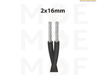 United Cables ABC Aluminum Cable ( Torsadé ) | EAXT 2x16mm | كابل المنيوم تورسدي