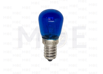 Utopia Pilot Lamp/Incandescent Lamp Blue E14 15W | 519 | لمبة عادي برم سن رفيع برفان وسط ازرق