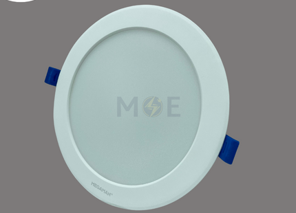 MEGAMAN LED Downlight/ Panel Light White Ceiling Flush Mounted Circular Daylight 6500K 1200Lm 15cm 15W | MQTL1119Y15W | سبوت ليد مدور مخفي ابيض دايلايت