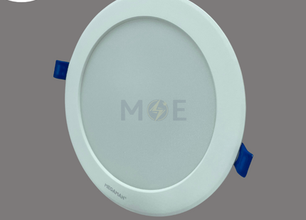 MEGAMAN LED Downlight/ Panel Light White Ceiling Flush Mounted Circular Warmwhite 3000K 1080Lm 15cm 15W | MQTL1119Y15W | سبوت ليد مدور مخفي ابيض ورم وايت