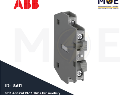 ABB CAL19-11 1NO+1NC Auxiliary Contactor Side Mount. For AF116-AF370 Contactors | 1SFN010820R1011 | مساعد كونتكتور - اكزليير