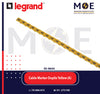 Legrand Cable Markers Capital Letter Duplix Yellow ( A ) | 38410