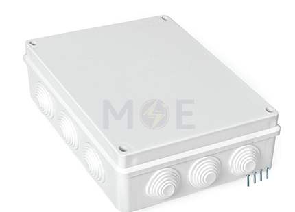 Orient Surface distribution mounting box Rectangle With Cable Gland 400x350x120mm | SM 400C9 | علبة مربعة ظاهرة مع جوان