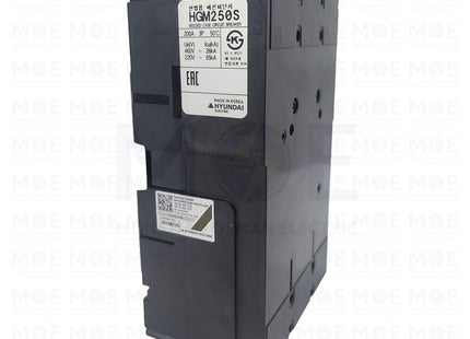 Hyundai MCB HGM250S Adjustable 26KA 3P 200A  - دجنتور صناعي عياري (1)