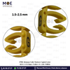 Klemsan Cable Markers Capital Letter KE2 ( 1.5-2.5mm ) Yellow ( G ) | KL 518016