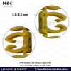 Klemsan Cable Markers Capital Letter KE2 ( 1.5-2.5mm ) Yellow ( O ) | KL 518024