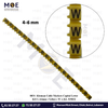 Klemsan Cable Markers Capital Letter KE3 ( 4-6mm ) Yellow ( W ) | KL 519032