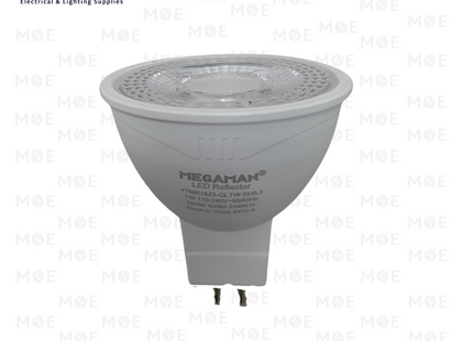 Megaman LED COB Spot Lamp WarmWhite GU5.3 MR16 3000K 7W | YTMR16Z1 | لمبة سبوت ليد ورم وايت