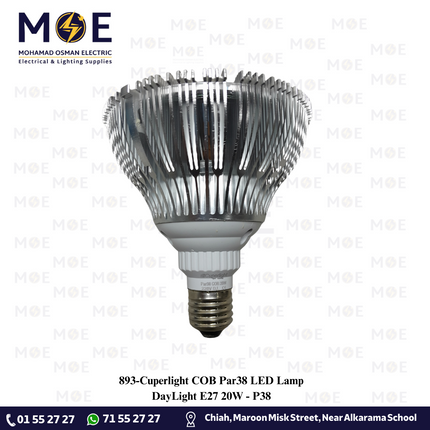 Cuperlight COB Par38 LED Lamp DayLight E27 20W | P38