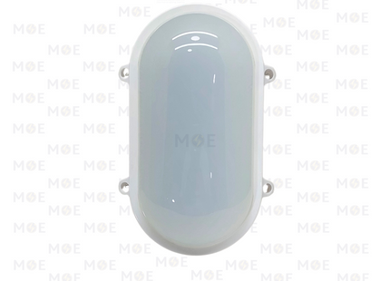 Cuperlight Led Oval Light Fixture/Applique WaterProof White Warmwhite 3500K 30W | ابليك حائط مطري بيضاوي ليد ابيض ورم وايت