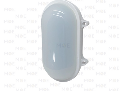 Cuperlight Led Oval Light Fixture/Applique WaterProof White Warmwhite 3500K 30W | ابليك حائط مطري بيضاوي ليد ابيض ورم وايت