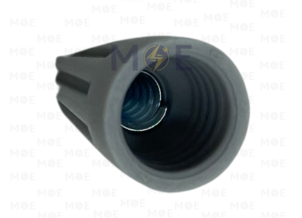 Bandex Wire Nut Connector Gray 9.5mm | SW-71BH | طربوش توصيل برم رمادي