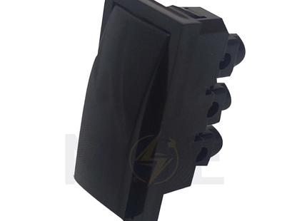 Golden Rose 1Way Switch Black 10A 250V | 701-Bl | مفتاح مفرد اسود