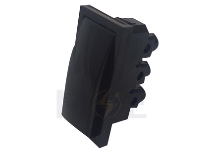 Golden Rose 1Way Switch Black 10A 250V | 701-Bl