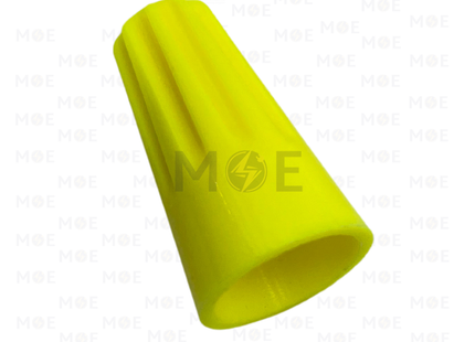 SEC Wire Nut Connector Yellow 11.2mm | P74 | طربوش توصيل برم اصفر