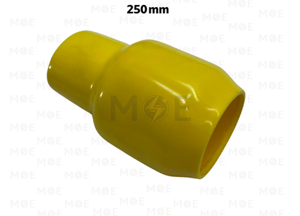 SEC Vinyl Wire End Cap Yellow 250mm | HP-V250 | جلدة كوس اصفر