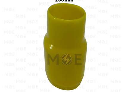 SEC Vinyl Wire End Cap Yellow 200mm | HP-V200 | جلدة كوس اصفر