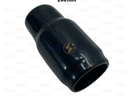 SEC Vinyl Wire End Cap Black 200mm | HP-V200 | جلدة كوس اسود