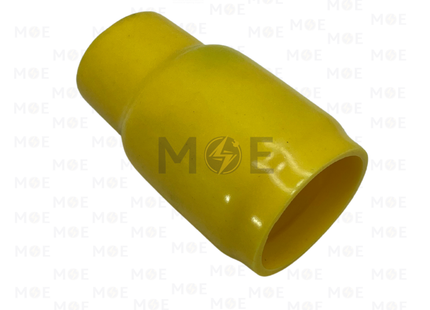 SEC Vinyl Wire End Cap Yellow 185mm | HP-V185 | جلدة كوس اصفر